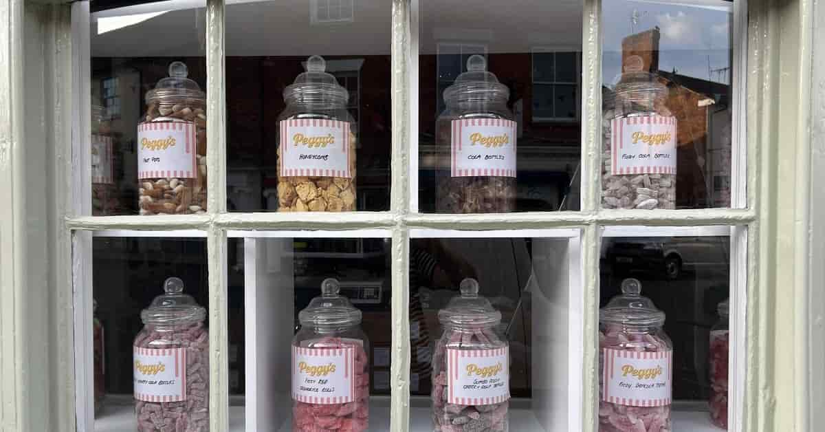 sweet shop window